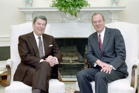 Ronalnd Reagan i Anthony Kennedy